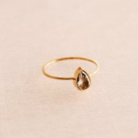 Ring gold mit Zirconia Stein