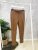 Leggins Lederoptik mit hohen Bund