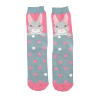 Damen Bamboo Socks Bunny