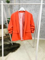 Blazer mit Raffung coralle one size