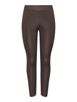 Leggings Lederoptik Stine chocolate brown  XL