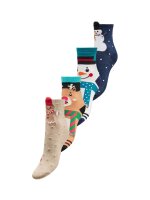 Weihnachtssocken (4er Set) one size botanical garde