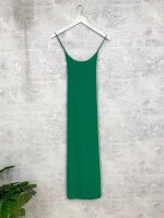 Trägerkleid lang unifarben