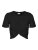 Crop Top Twiggi mit Armen black XS