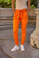 Jeans mit Gürtel orange 36