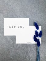 Postkarte &quot;Daddy Cool&quot;
