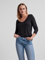 Langarm Shirt Kamala black M