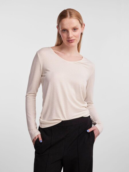 Lurex Shirt Billo bright white M