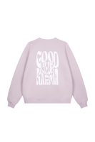 OH APRIL Sweater Good Karma Club lilac