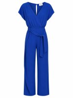 Kurzarm Jumpsuit Girl mit Gürtel