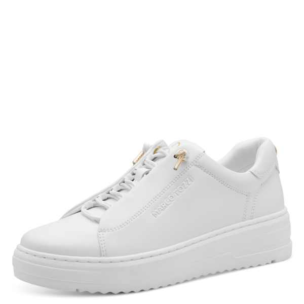 Weißer Sneaker
