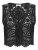 Kurze Strickweste Yvic black L