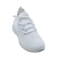 weiße Stoffsneaker