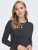 Basicshirt Viskose Mila black S