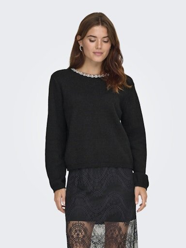 Pullover Alva mit Strasssteinen