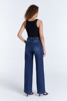 Wide Jeans Lulu dark blue denim