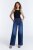 Wide Jeans Lulu dark blue denim