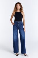 Wide Jeans Lulu dark blue denim 28 30