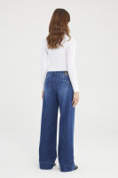 Wide Straight Jeans Layla dark blue