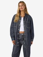 Oversize Jeanshemd Alva dark blue