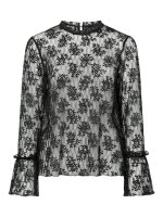 Transparentes Spitzen Blusenshirt Remma