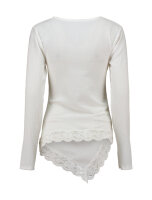 Body Shirt mit Spitze