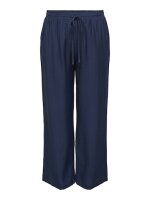 High Waist Stoffhose Sandy navy blazer 50