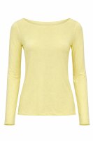 Dünnes Viskose-Kaschmir Shirt, unifarben