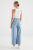 Wide Leg Jeans Aura  light blue