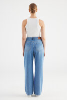Wide Leg Jeans Maria mit Strass