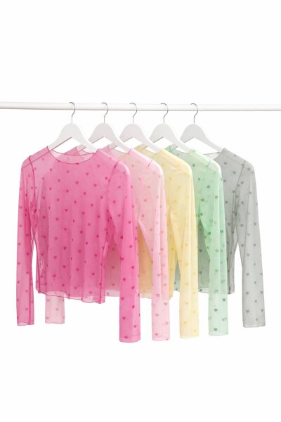 Mesh Shirt Heart