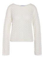 Strickpullover Kaya Boatneck cloud dancer L