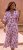 Bedrucktes Maxikleid mit weiten Arm