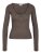 Basic Shirt Maya mit Rüschen Ausschnitt