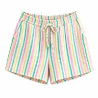 Gestreifte Musselin Short