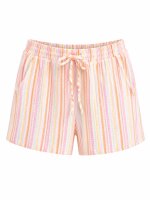 Gestreifte Musselin Short