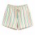 Gestreifte Musselin Short