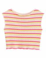 Gestreiftes, kurzes Shirt
