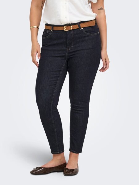 Skinny Jeans Willy, dark blue denim