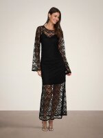 Langes Spitzenkleid Silvia