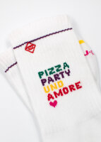 Tennis Socken Pizza, Party