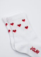 Tennis Socken Red Hearts