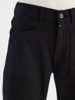 Streifen Jeans Selena, black stripe