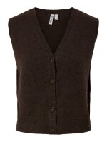 V-Neck Strickweste Sally hot fudge  XL