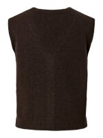 V-Neck Strickweste Sally hot fudge  XL