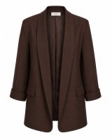 Blazer mit gefalteten Arm, unifarben