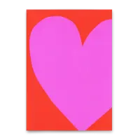 Postkarte "Purple heart" Deli Cards