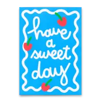 Postkarte "Have a sweet day" Deli Cards