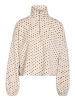 Pullover Fleci mit Zip birch/hearts XL