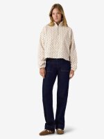 Pullover Fleci mit Zip birch/hearts XL